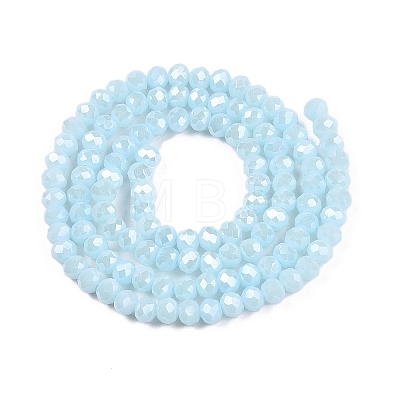 Electroplate Glass Beads Strands LS-EGLA-A044-P4mm-A06-1