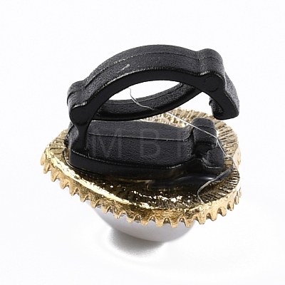 Alloy Shoe Buckle Clips FIND-WH0111-27-1