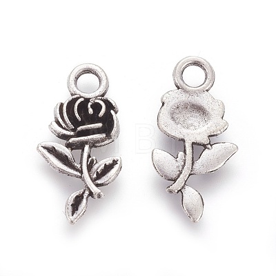 Tibetan Style Alloy Pendants PALLOY-WH0054-01AS-1