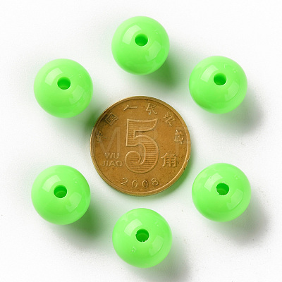 Opaque Acrylic Beads MACR-S370-C12mm-A30-1