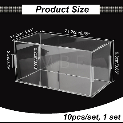 Transparent Acrylic Display Boxes AJEW-WH0020-59B-1