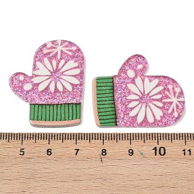 Christmas Acrylic Pendants OACR-I028-02H-1