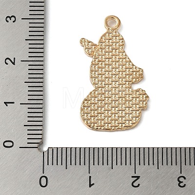 Thanksgiving Day Golden Tone Alloy Enamel Pendants ENAM-M002-02P-G-1