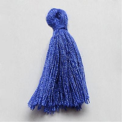 Handmade Polycotton(Polyester Cotton) Tassel Decorations OCOR-Q024-44-1