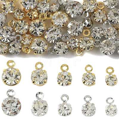 40Pcs 10 Styles Brass Pendants KK-FS0002-06-1