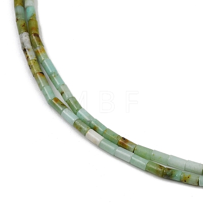 Natural Chrysoprase Beads Strands X-G-M389-22-1