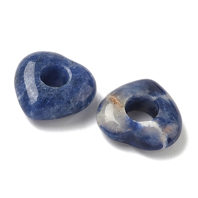 Natural Sodalite European Beads G-C252-01I-1