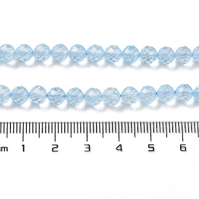 Natural Topaz Crystal Beads Strands G-P514-A02-04-1
