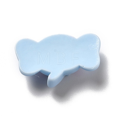 Opaque Resin Cabochons RESI-C013-04-1