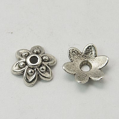 Tibetan Style Bead Caps LS-K08V9021-1