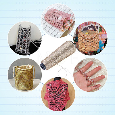 Polyester & Metallic Wrapped Core Cord OCOR-TAC0015-31C-1