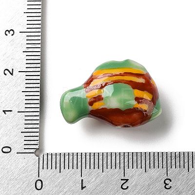 Handmade Porcelain Beads PORC-Z006-02D-1