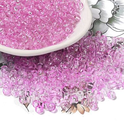 Transparent Colours Glass Round Beads SEED-F006-05A-05-1