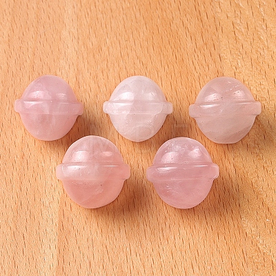 Natural Rose Quartz Carved Healing Universe Stone PW-WG86177-07-1