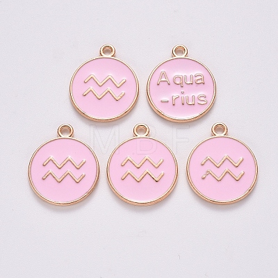 Alloy Enamel Pendants LS-X-ENAM-S124-01B-09J-1
