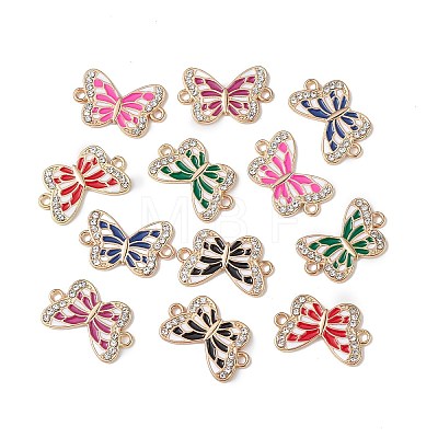 Alloy Enamel Connector Charms ENAM-I054-05-1