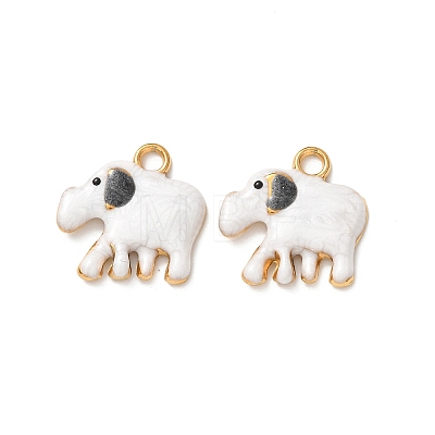 304 Stainless Steel Enamel Pendants STAS-Z193-12G-02A-1