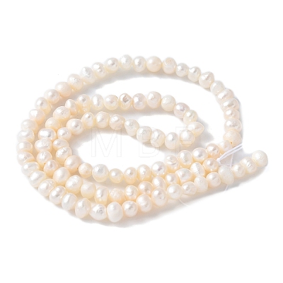 Natural Cultured Freshwater Pearl Beads Strands PEAR-I007-07L-01-1