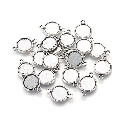 Alloy Cabochon Connector Settings LS-PALLOY-A13117-AS-NR-1