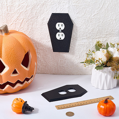 PET Wall Plates Light Switch Cover Decoration AJEW-WH0077-072C-1