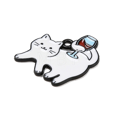 Alloy Enamel Pendants FIND-E060-04B-A-1