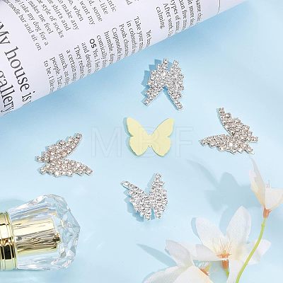 20Pcs 2 Styles Alloy Rhinestone Cabochons FIND-CA0006-51-1