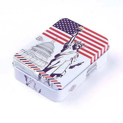 Mini Cute Tinplate Storage Box CON-WH0061-A01-1