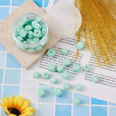 Silicone Beads for Bracelet or Necklace Making SIL-TA0001-05D-1