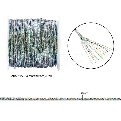 1 Roll 12-Ply Jewelry Braided Thread MCOR-CJ0001-05-1