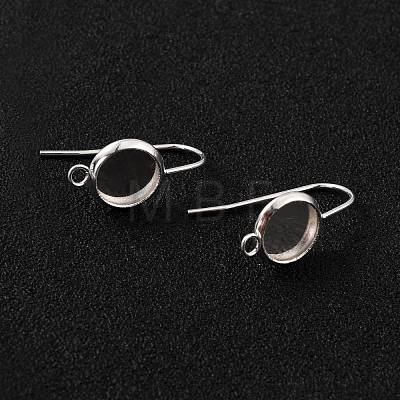 304 Stainless Steel Earring Hooks STAS-F271-01A-S-1