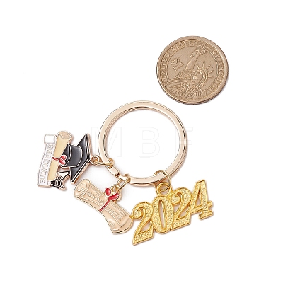 Alloy Enamel Keychains KEYC-JKC00785-1