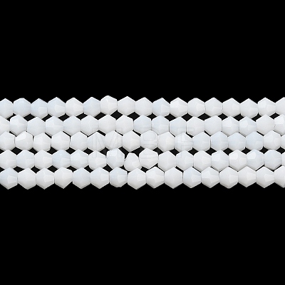 Opaque Solid Color Imitation Jade Glass Beads Strands LS-GLAA-F029-P4mm-15-1