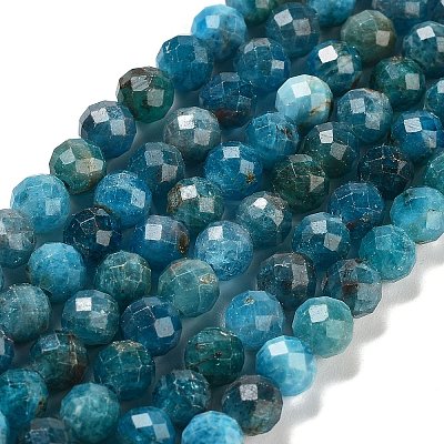 Natural Apatite Beads Strands G-C127-A01-03-1