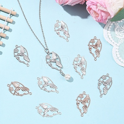 15Pcs 3 Colors 304 Stainless Steel Connector Charms STAS-YW0011-28-1