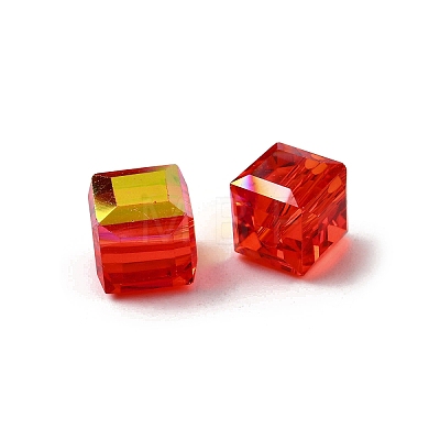 Electroplated Glass Beads EGLA-G040-01A-AB03-1