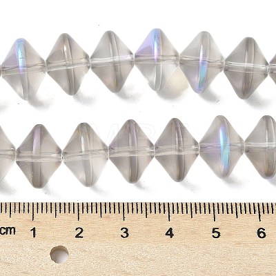 Electroplate Glass Beads Strands EGLA-G038-01A-HR02-1
