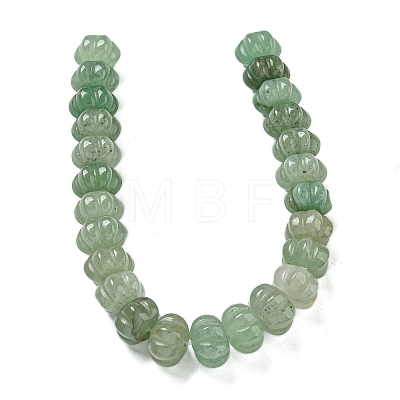 Natural Green Aventurine Beads Strands G-G142-A08-01-1