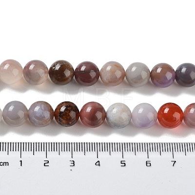 Natural YanYuan Agate Beads Strands G-C093-A03-04-1