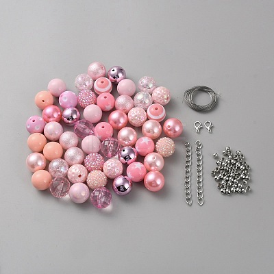 DIY Bubblegum Bracelet Pendant Decoration Making MACR-CJC0005-02A-03-1