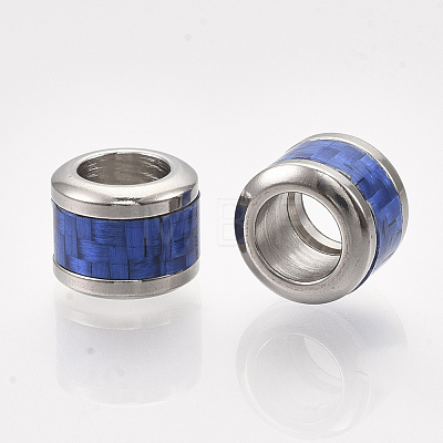 304 Stainless Steel Beads STAS-S079-100B-P-1
