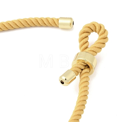 3MM Round Nylon Milan Cord Necklaces Making BJEW-H642-01G-26-1