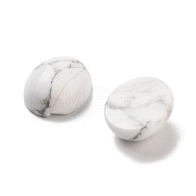 Natural Howlite Cabochons G-G145-01A-36-1