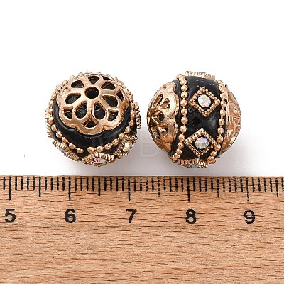 Handmade Resin Indonesia Beads IPDL-E010-20-A-04KCG-1