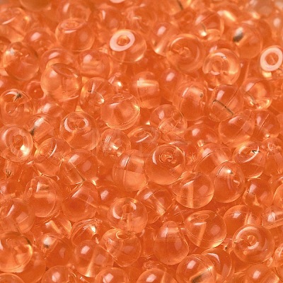 Transparent Acrylic Beads X-MACR-K359-02E-1