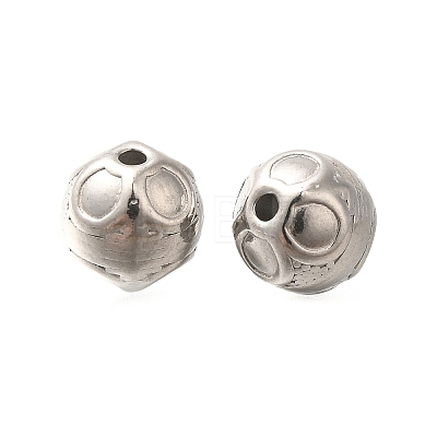 Anti-Tarnish 304 Stainless Steel Beads STAS-I321-52P-1