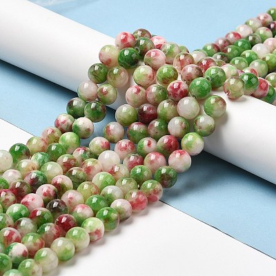 Natural Gemstone Beads Strands G-G032-10mm-06-1