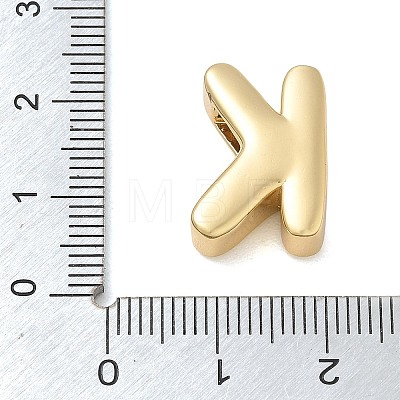 Brass Slide Charms KK-D289-67G-K-1