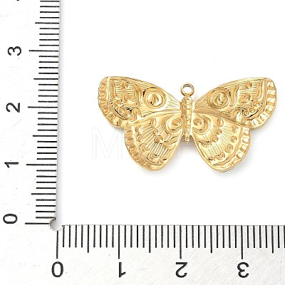 304 Stainless Steel Enamel Pendants STAS-H483-41B-G-1