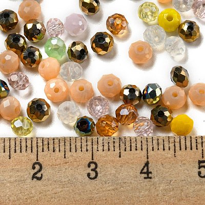 Transparent Glass Beads GLAA-G116-04C-1