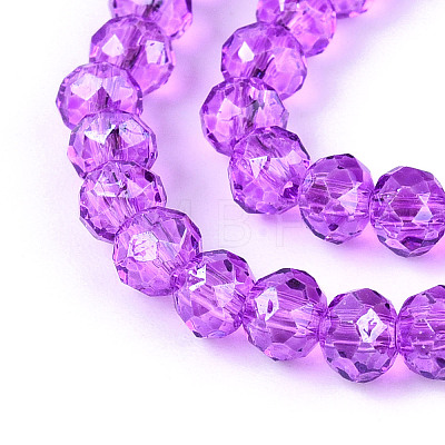 Baking Paint Glass Beads Strands EGLA-Q120-D-A02-1